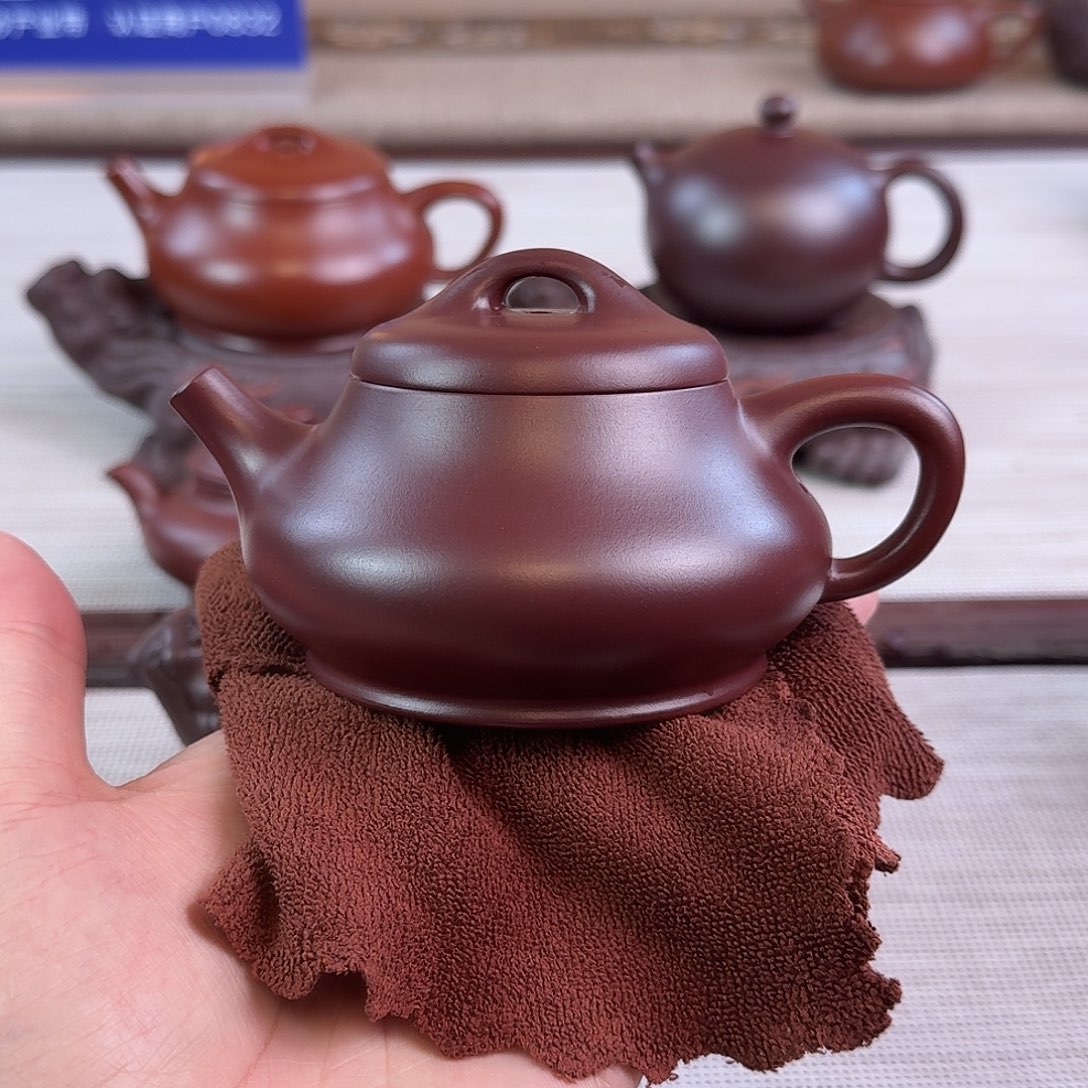 紫砂茶宠150cc龙血砂纳瓢