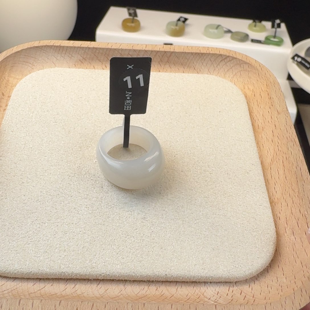 和田玉戒指未镶嵌M**o