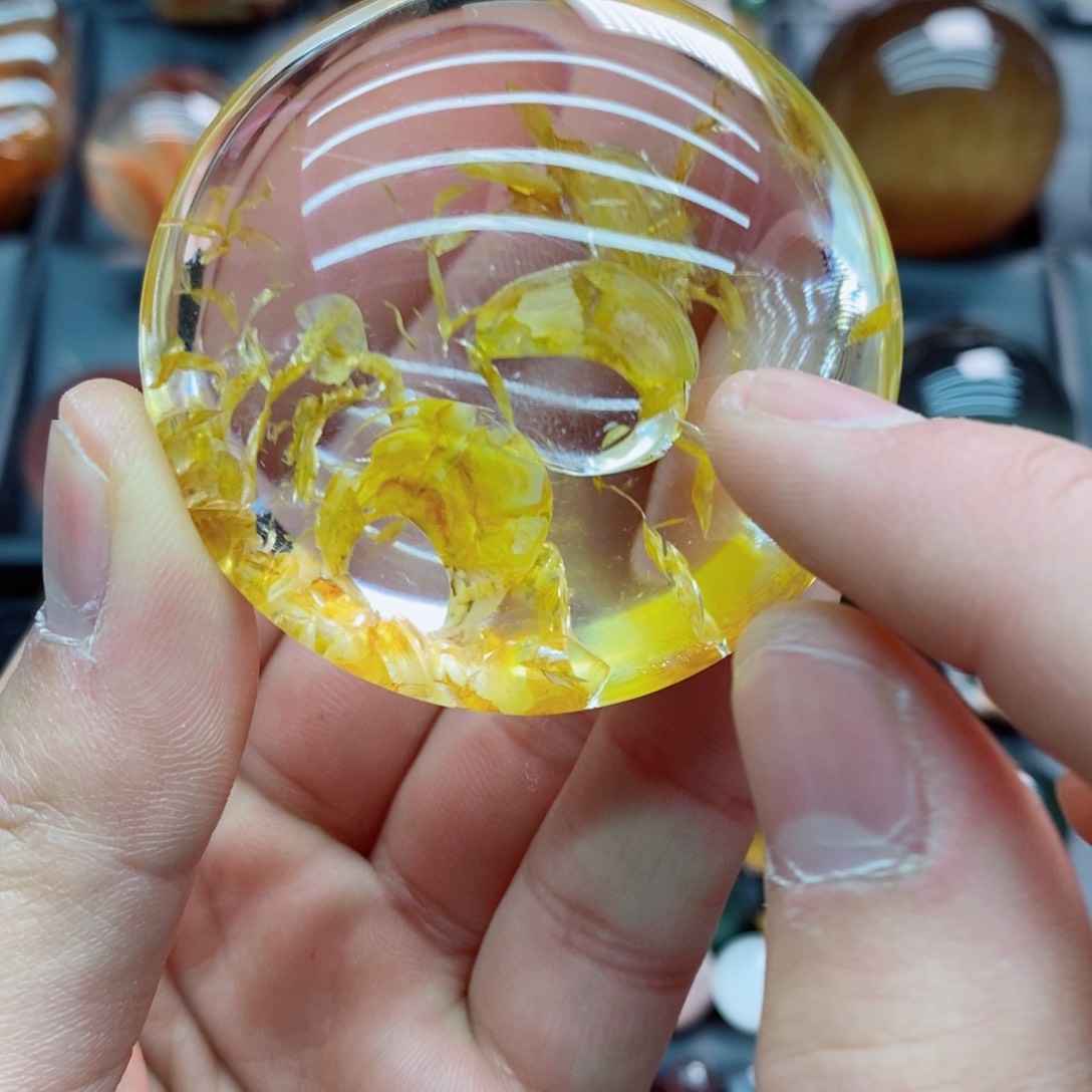水晶颈饰未镶嵌水晶颈饰吊坠