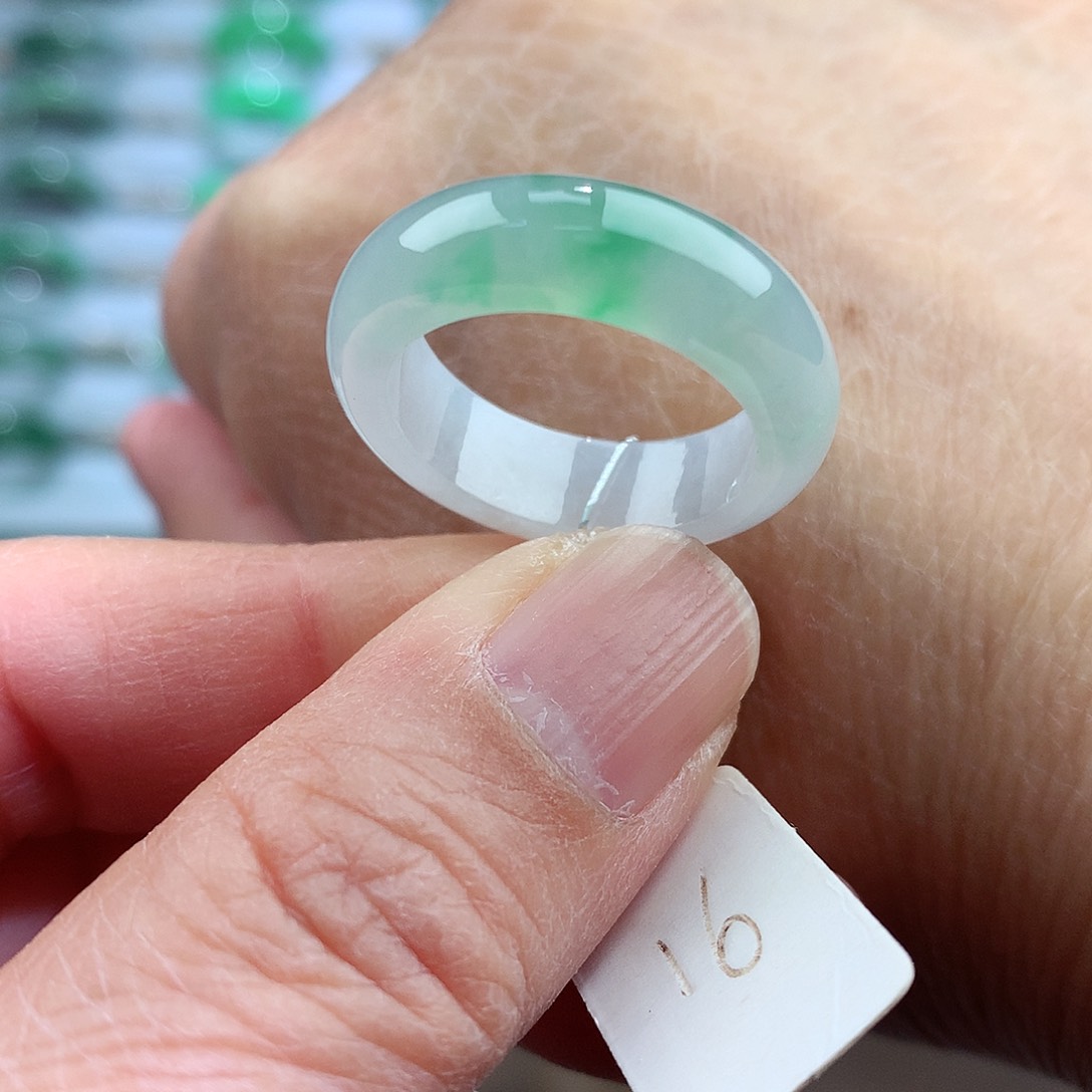 未镶嵌戒指翡翠16号