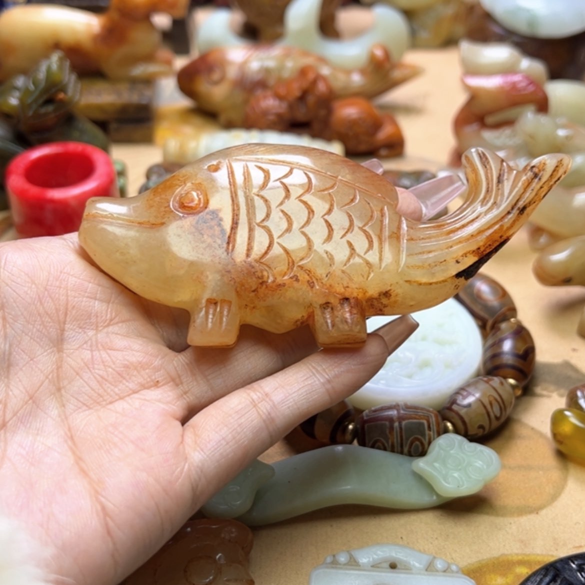 【闪购商品】蛇纹石玉颈饰未镶嵌