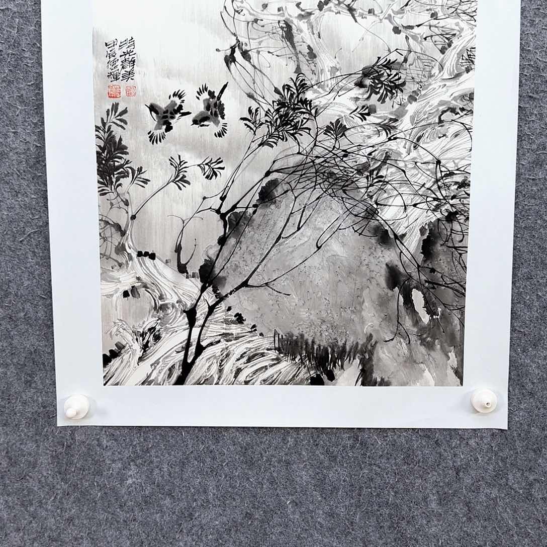 国画夏日必备一条围巾
