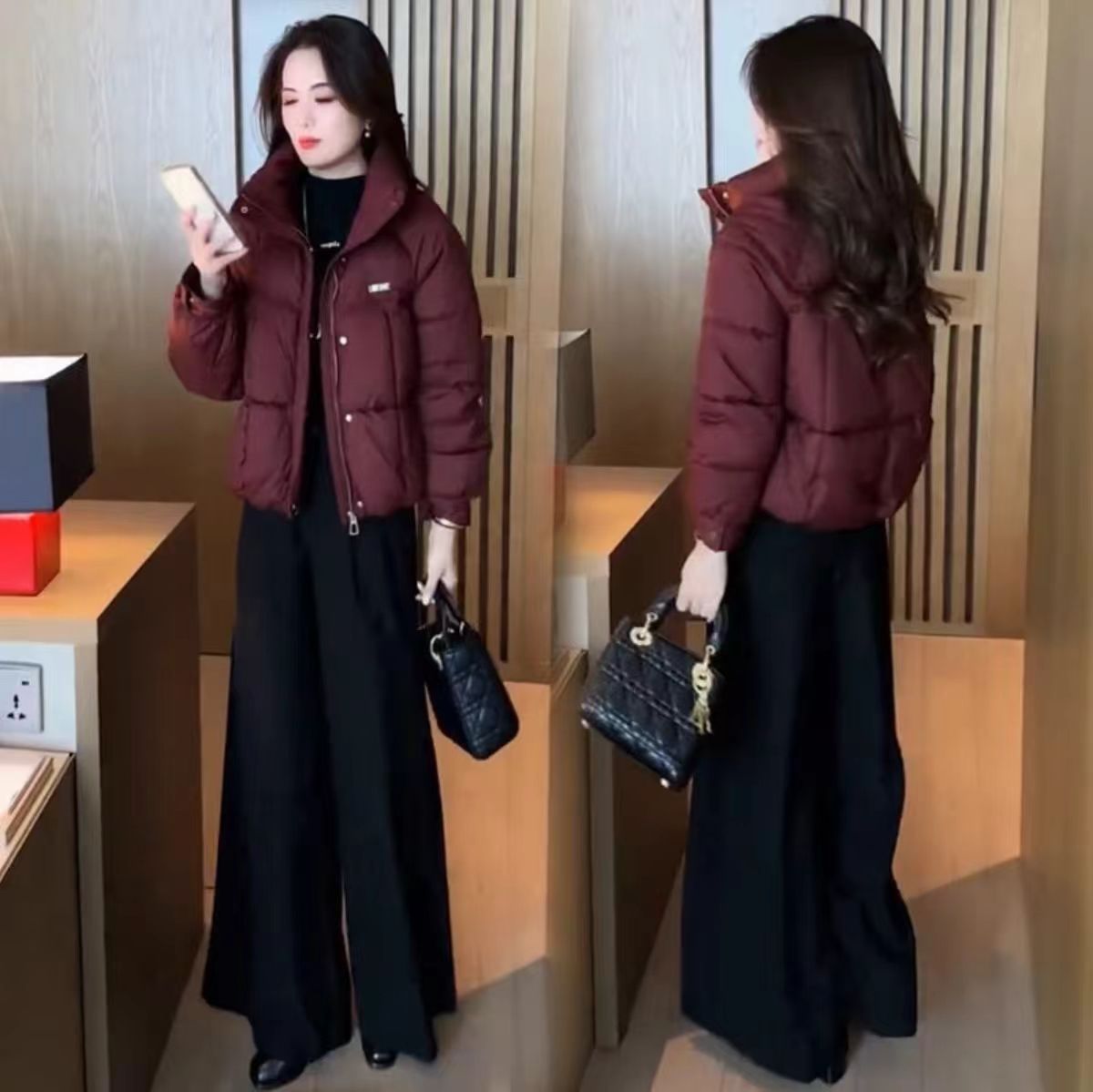 2025冬季新款加厚保暖棉衣棉服宽松显瘦小个子棉袄外套女式短款