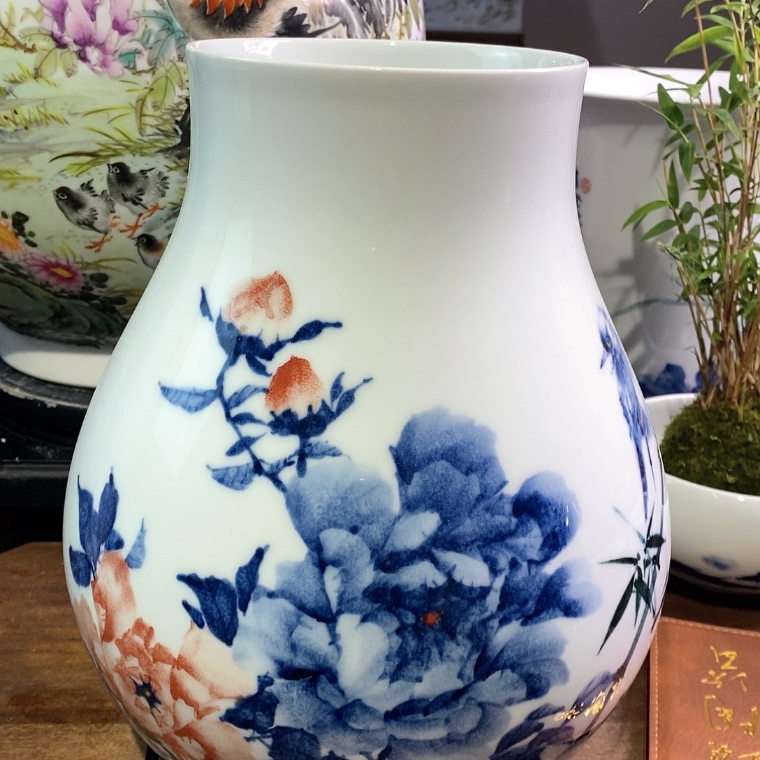 【闪购商品】景德镇陶瓷家用摆件葳