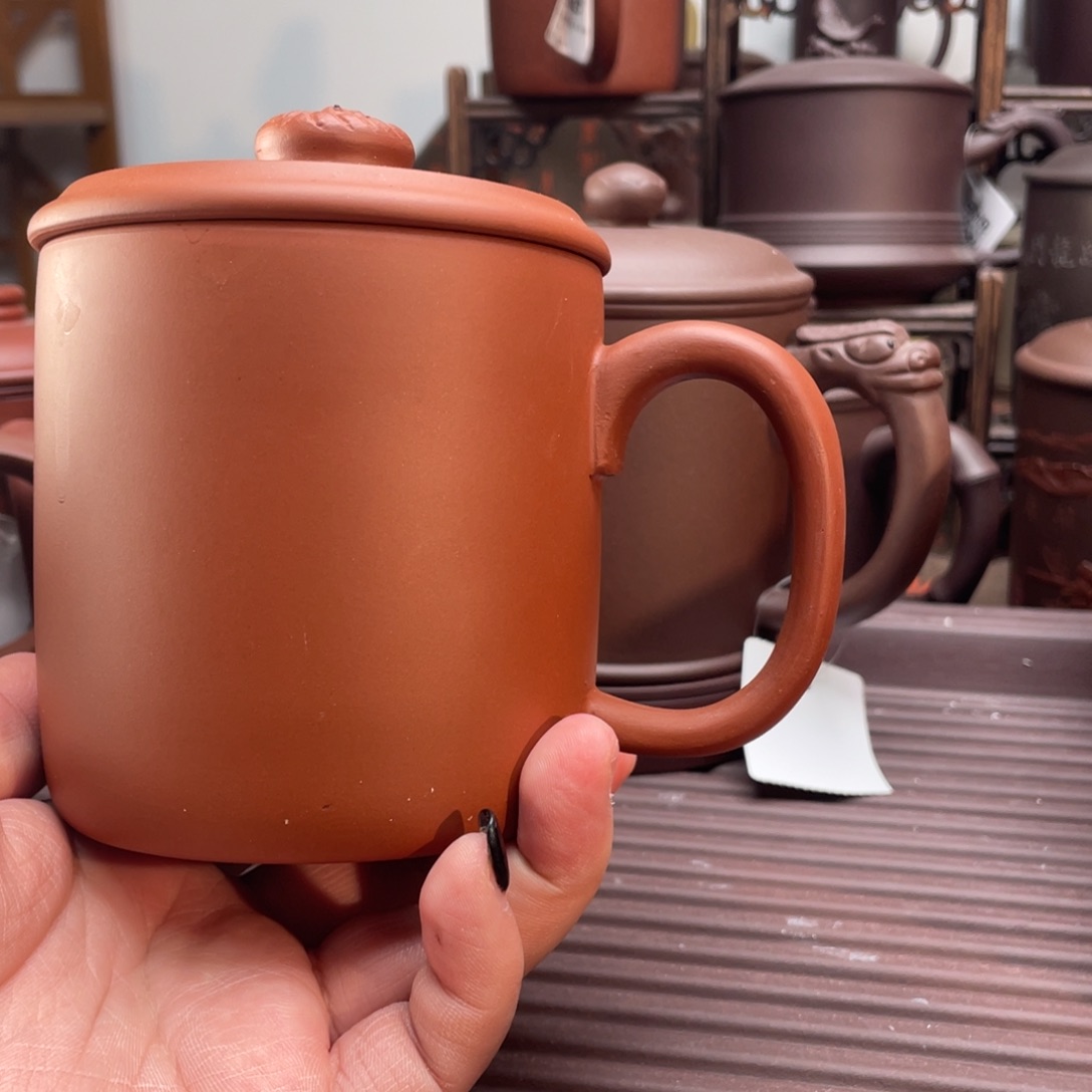 紫砂茶杯宜兴紫砂杯