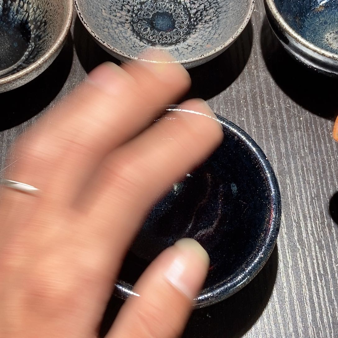 茶盏白*青建盏茶器主人杯