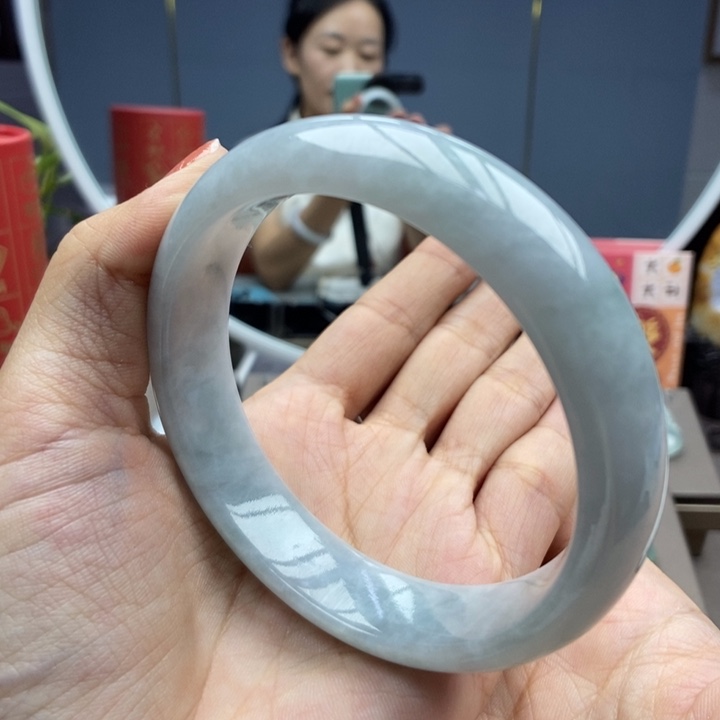 翡翠手镯未镶嵌手镯57