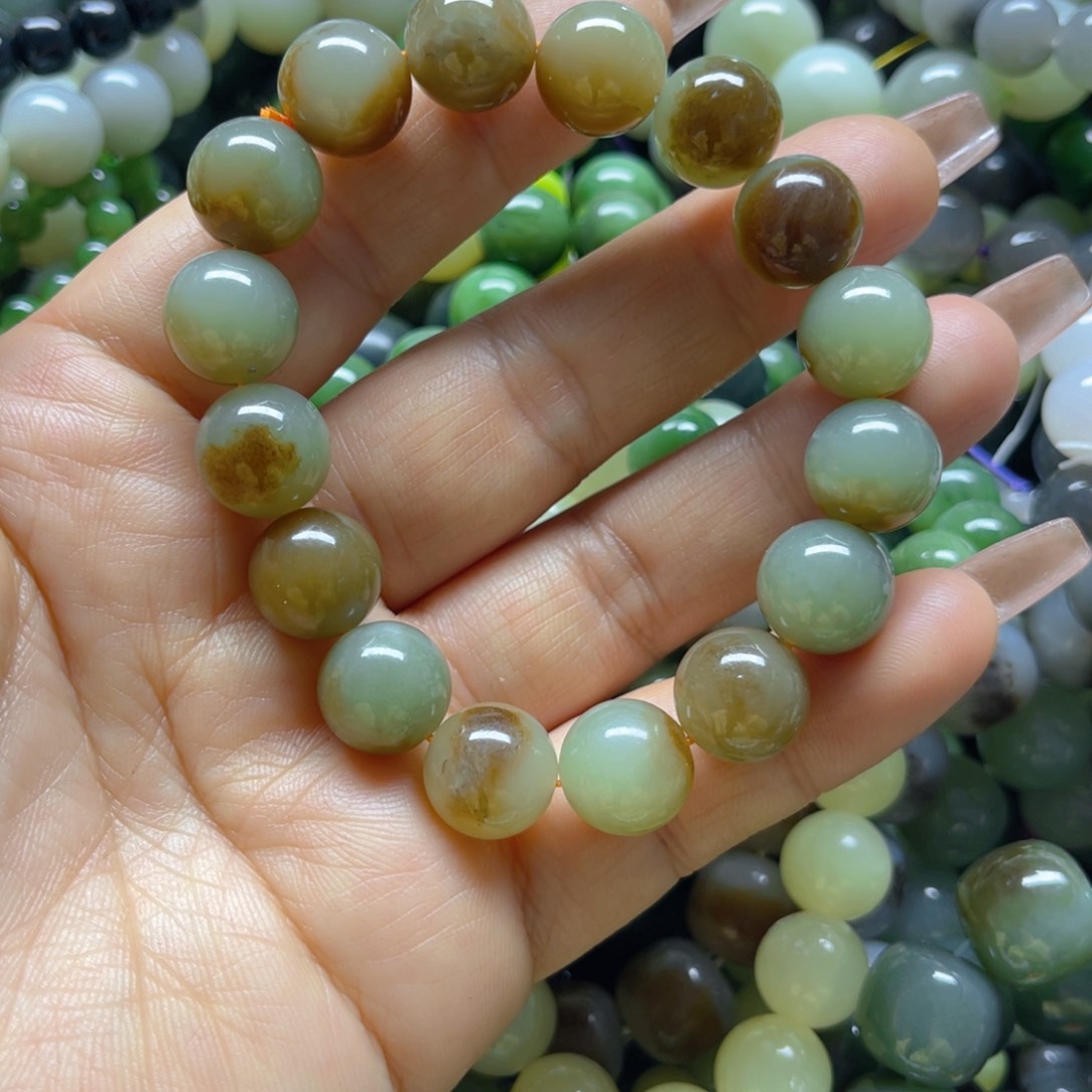 和田玉手链未镶嵌