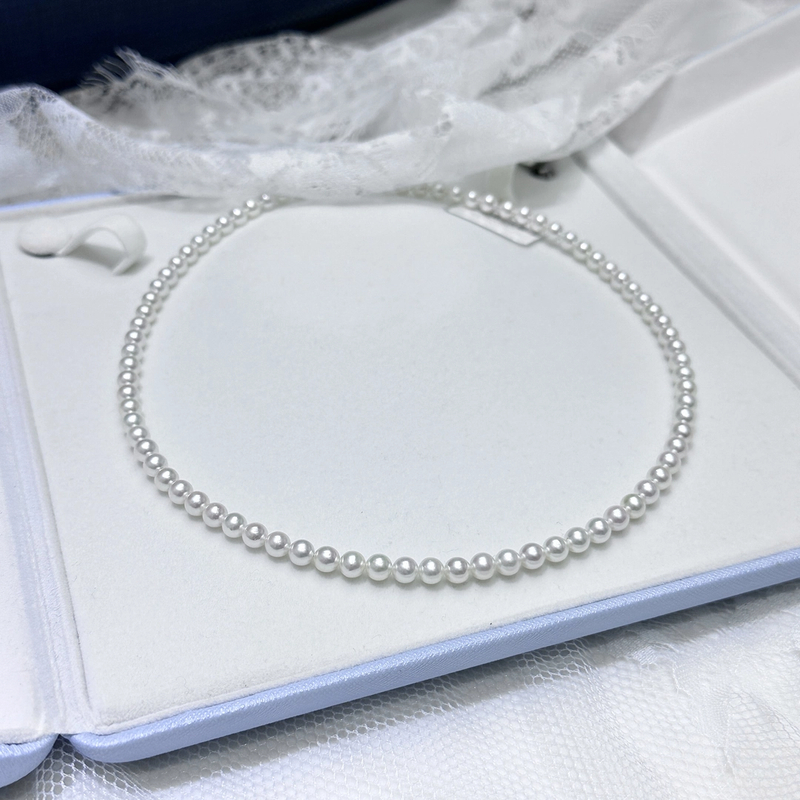 真科研Akoya Rose无调色串链5-5.5mm