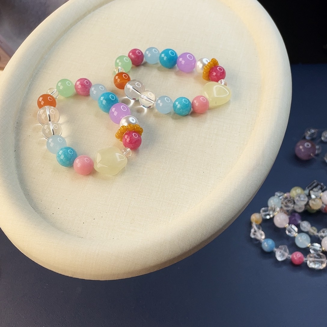 银S925镶嵌水晶手链