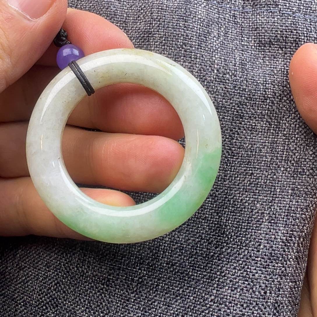 翡翠未镶嵌颈饰666777