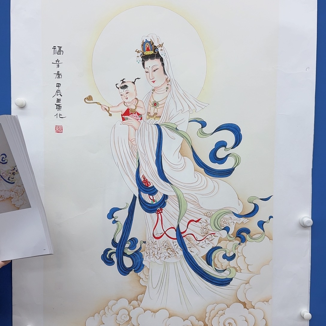 国画多次参加国内外大型