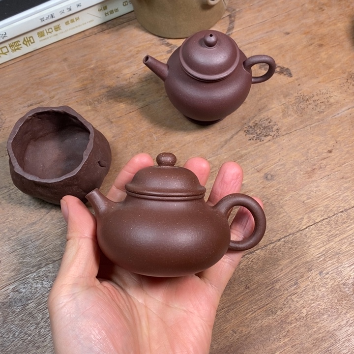 茶壶紫砂100cc容天