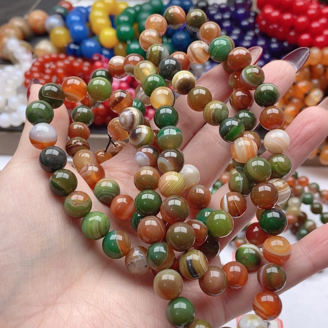 【闪购商品】玛瑙/玉髓手链未镶嵌小*丫