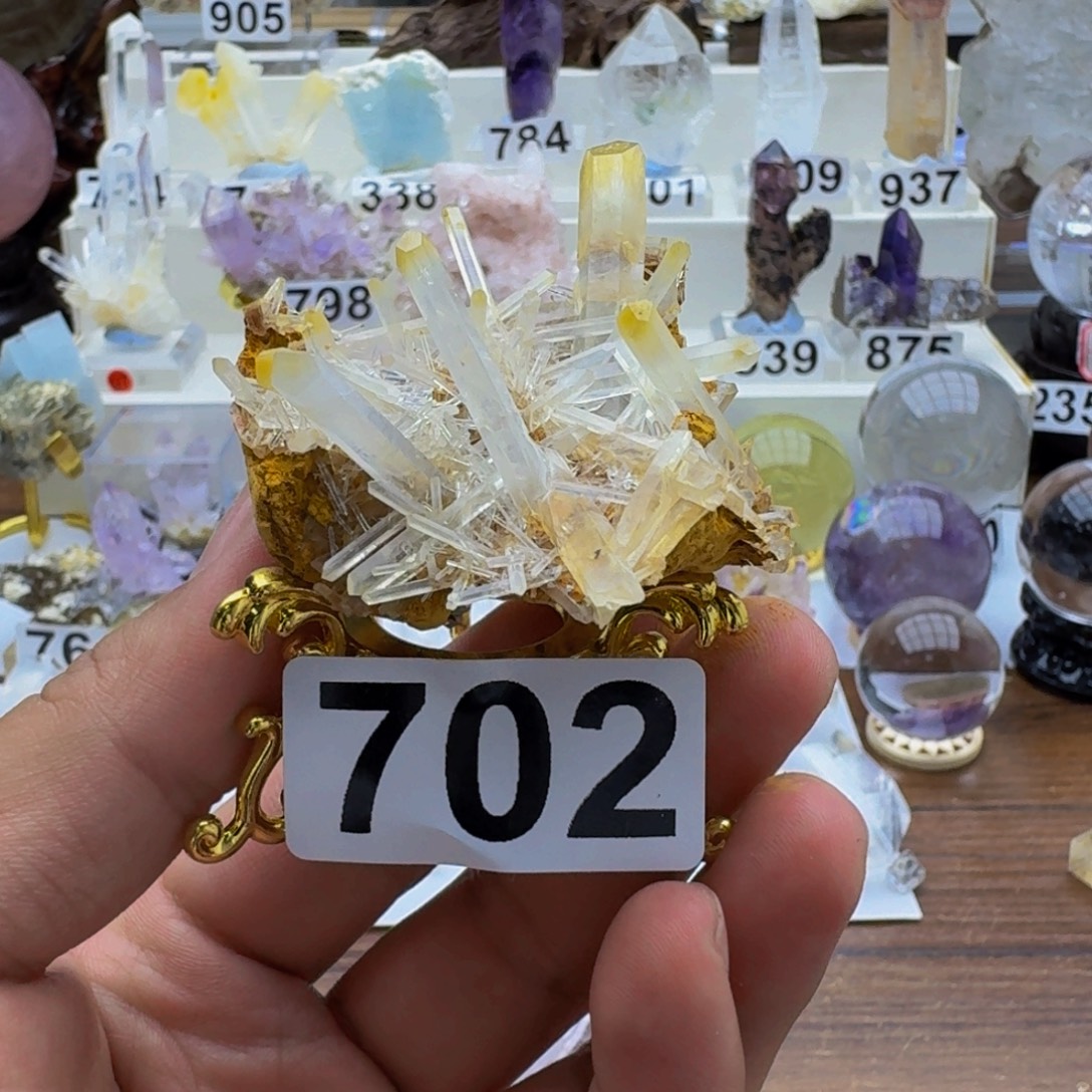 清***浅未镶嵌珠宝半成品水晶