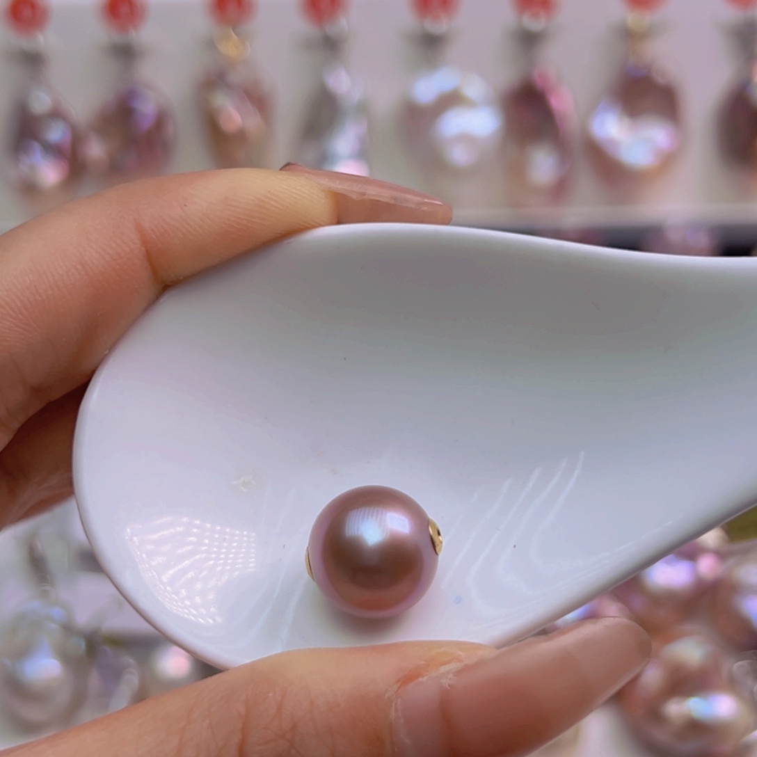 淡水珍珠未镶嵌吊坠(赠链)