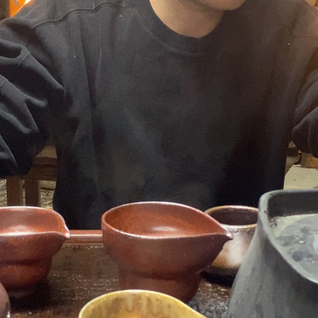 紫砂柴烧公道杯杯大