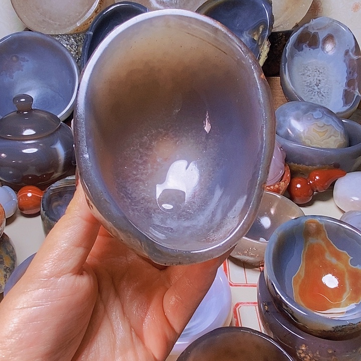 悟***玛瑙/玉髓未镶嵌，