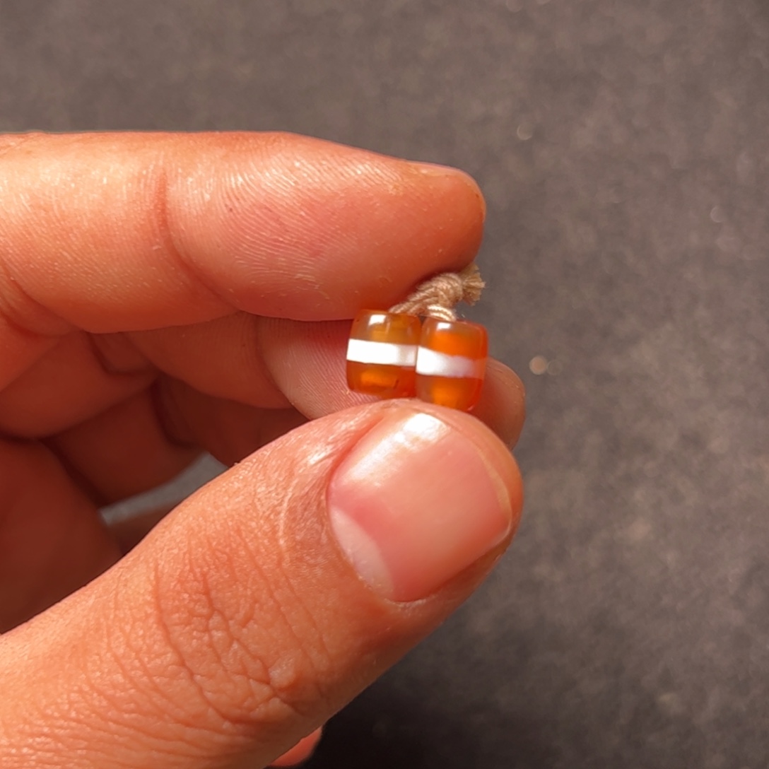 耳***李玛瑙/玉髓未镶嵌配饰