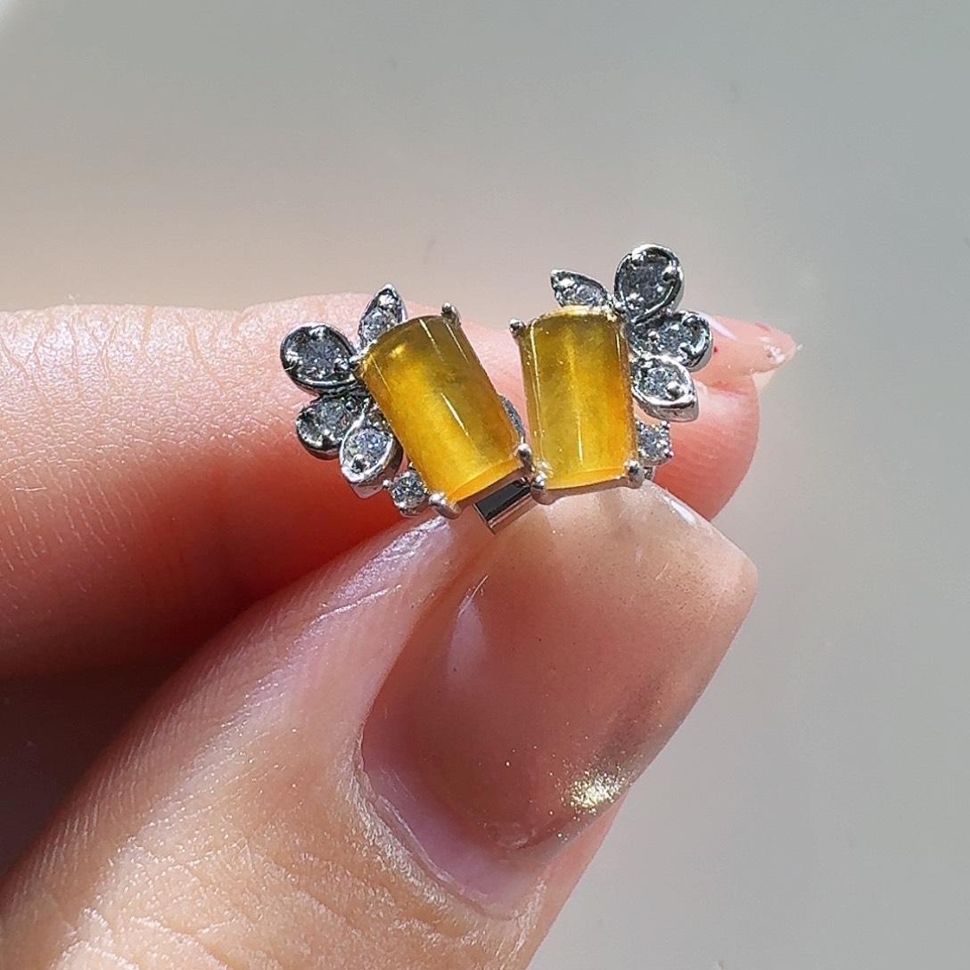 翡翠颈饰18K金镶嵌只限今天