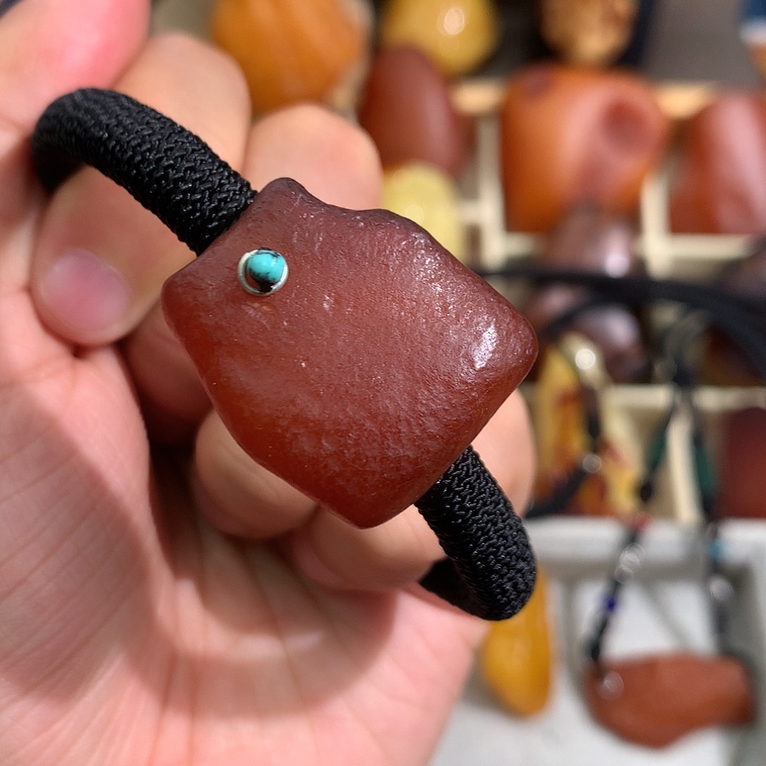 蜜蜡裸石未镶嵌你