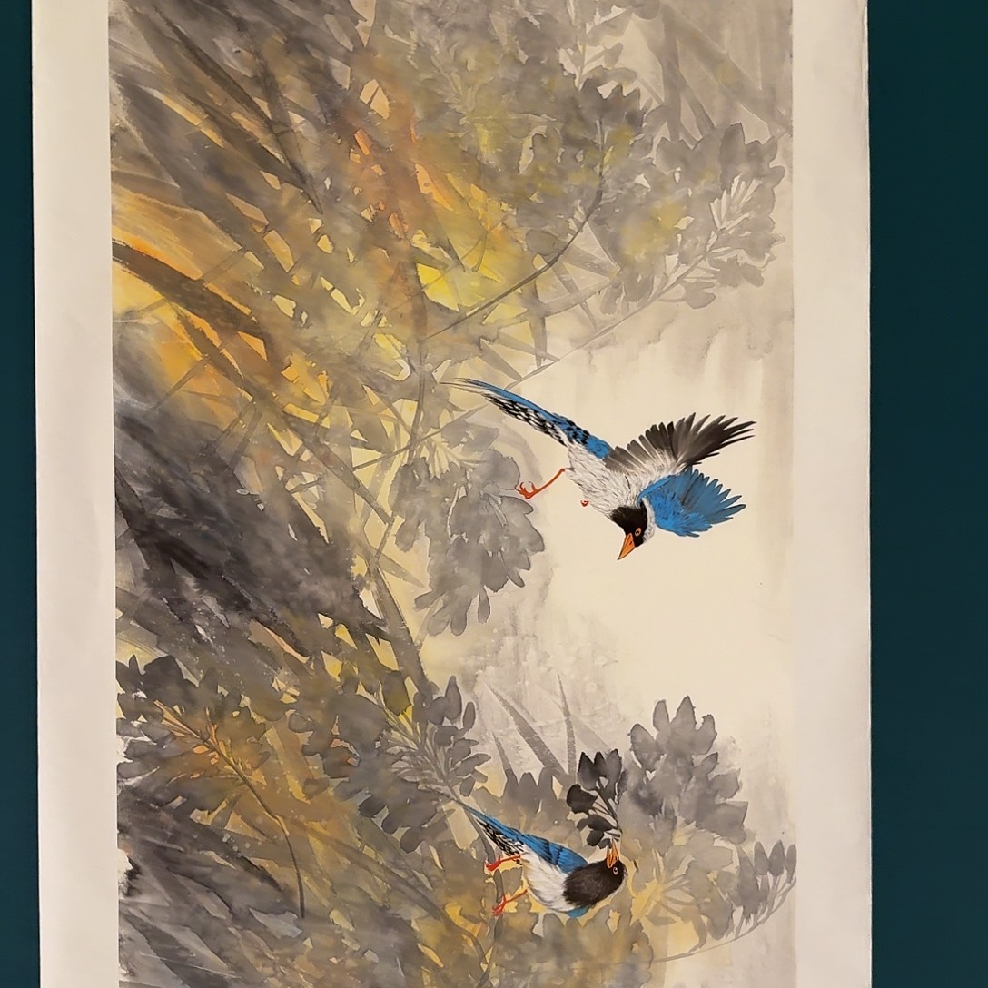 国画董老师的作品