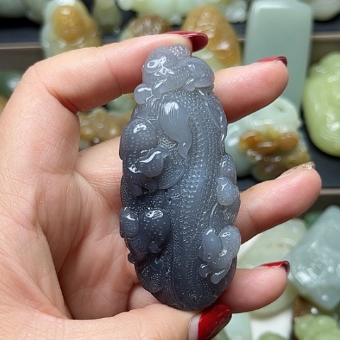 颈饰未镶嵌和田玉张*师