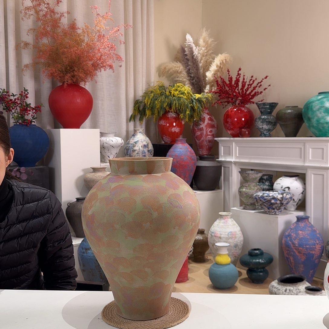 摆件花瓶口13高33闪拍109