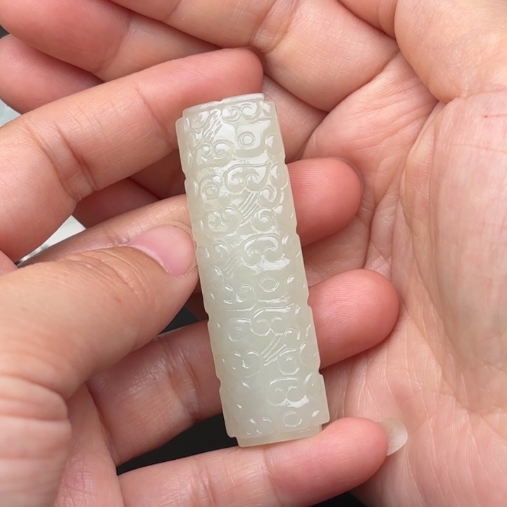 未镶嵌和田玉挂件兔****5