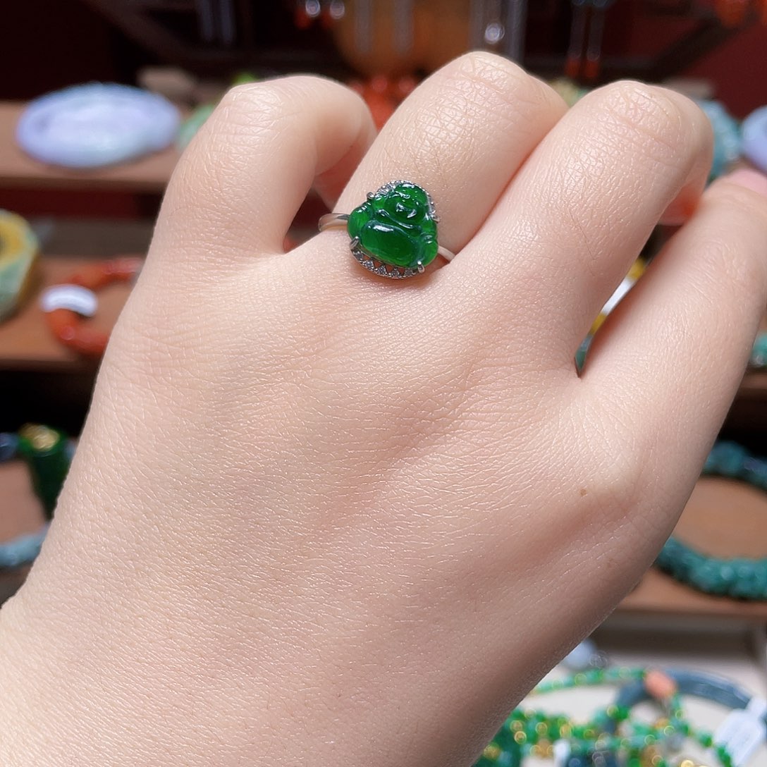 翡翠未镶嵌手链饰品