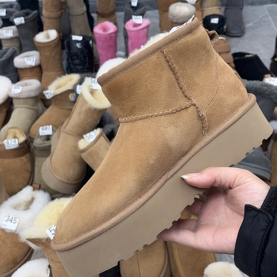 栗色厚底哎平口39