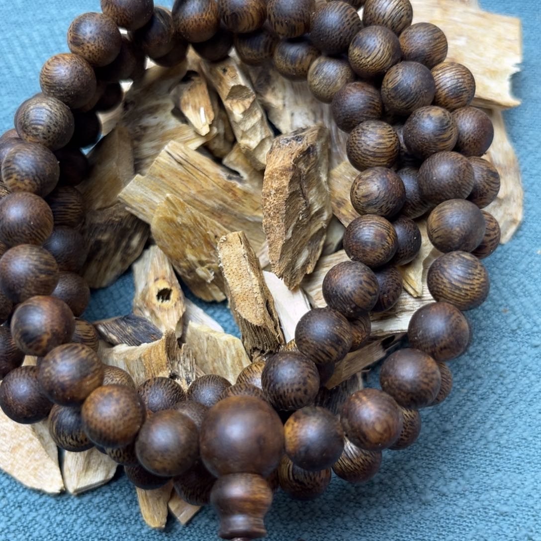 沉香沉香枕沉香碎料香熏单圈碎屑