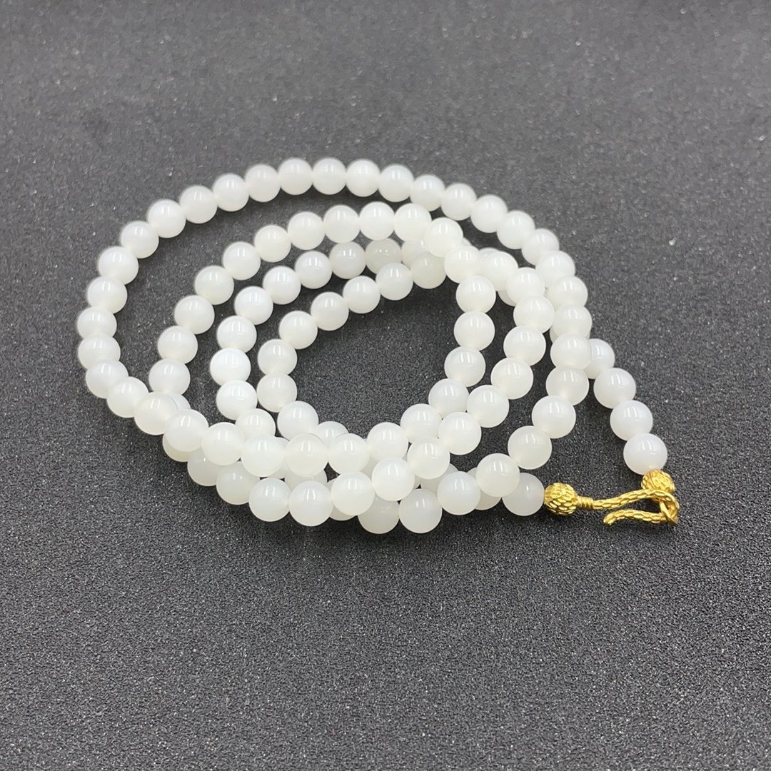 BY0208FWJS标620 和田玉项链