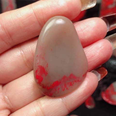 昌化鸡血石昌化鸡血石挂件