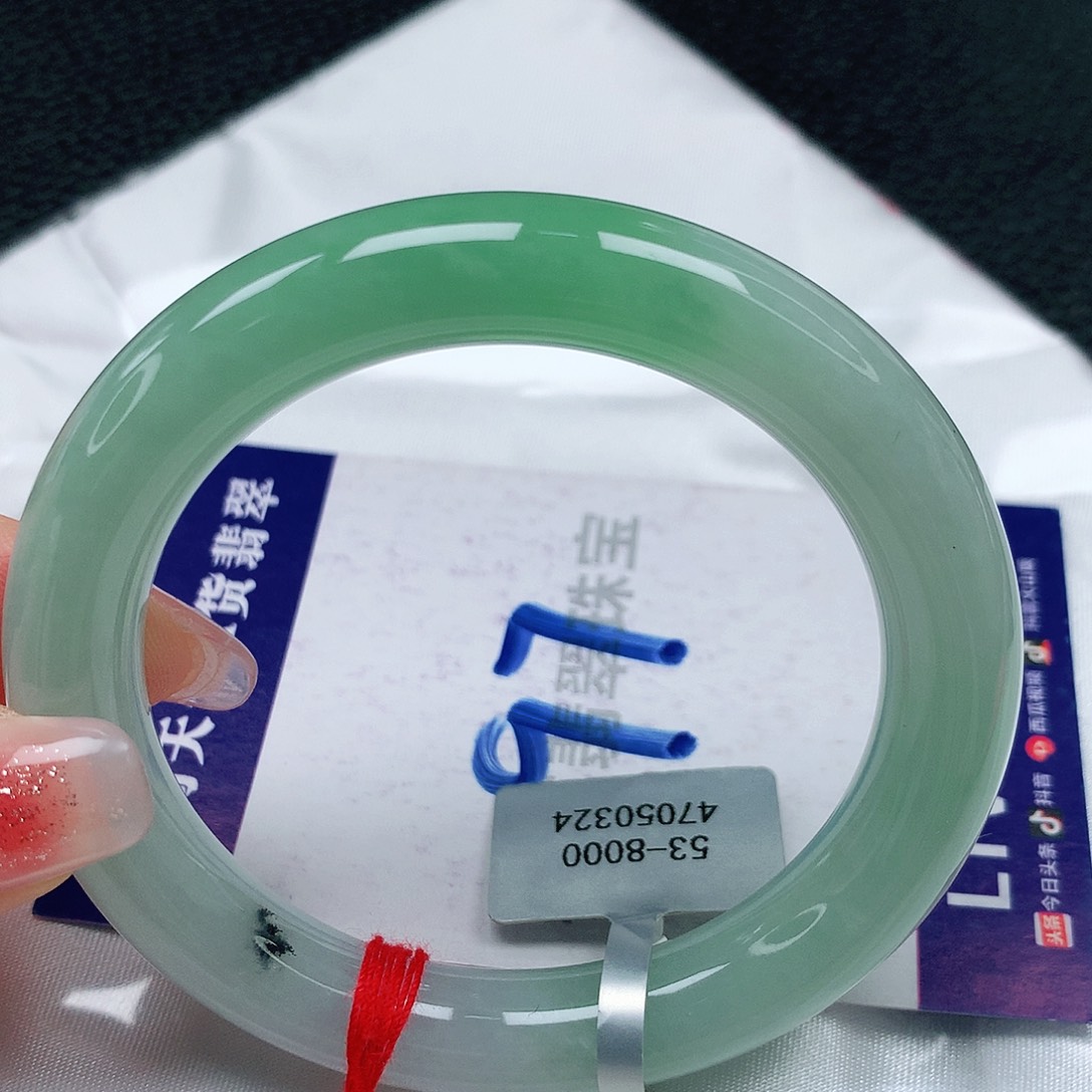 翡翠手镯未镶嵌缅甸天然a货翡翠53