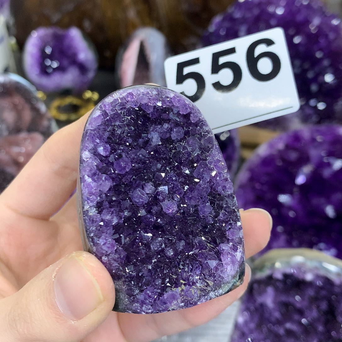 紫晶珠宝半成品未镶嵌556