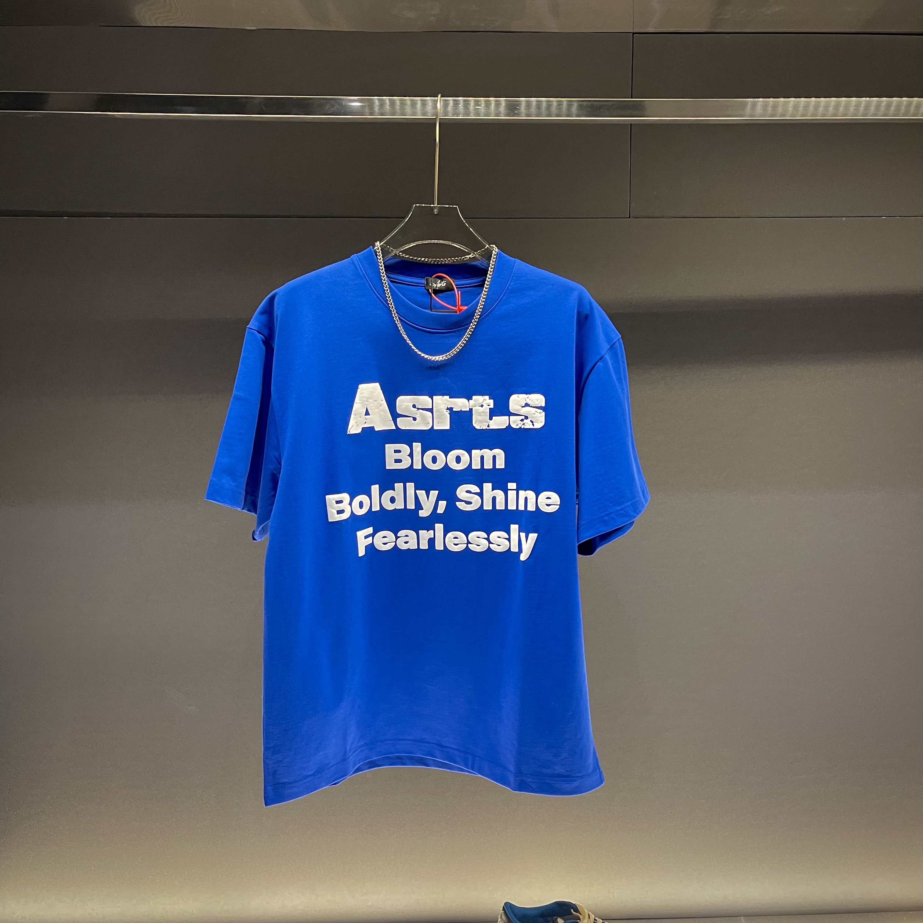 T恤潮流均码常规款夏季设计师薄款短袖常规情侣字母纯棉圆领韩版