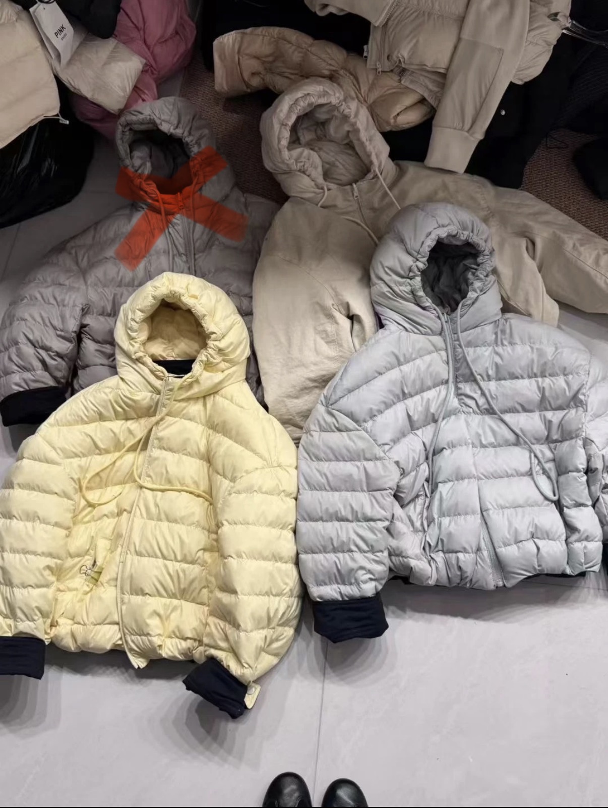 灰灰呀！5822 “巴恩排骨羽绒”两面穿 韩代百搭保暖连帽羽绒服外套