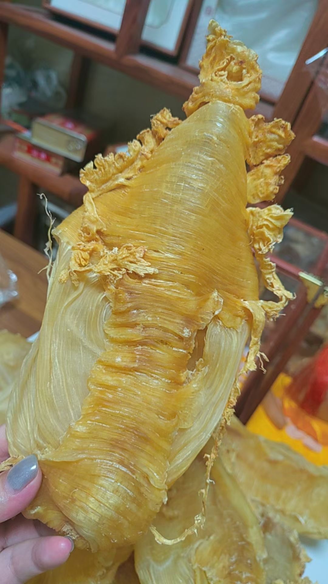 横直胶鱼胶深海滋补自然细腻