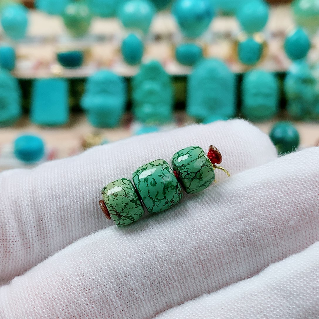 绿松石未镶嵌配饰