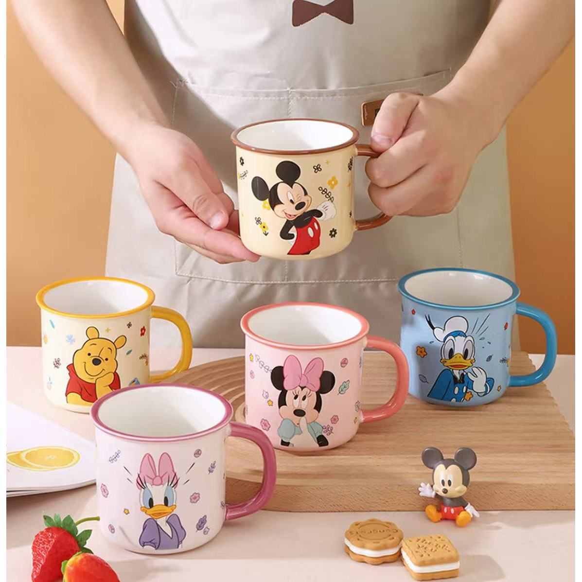 迪士尼马克杯350ml日式创意陶瓷杯餐具