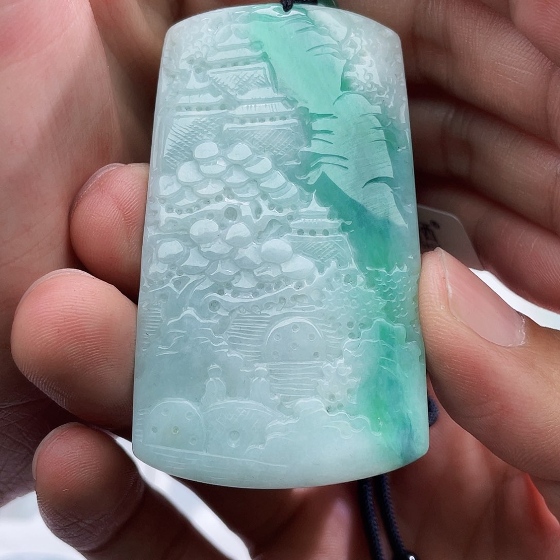 颈饰未镶嵌翡翠小*翡翠