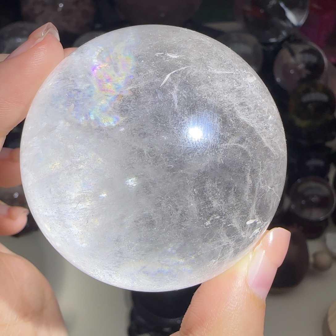 水晶未镶嵌摆件b855