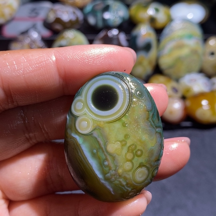 玛瑙/玉髓未镶嵌吊坠(不含链)189