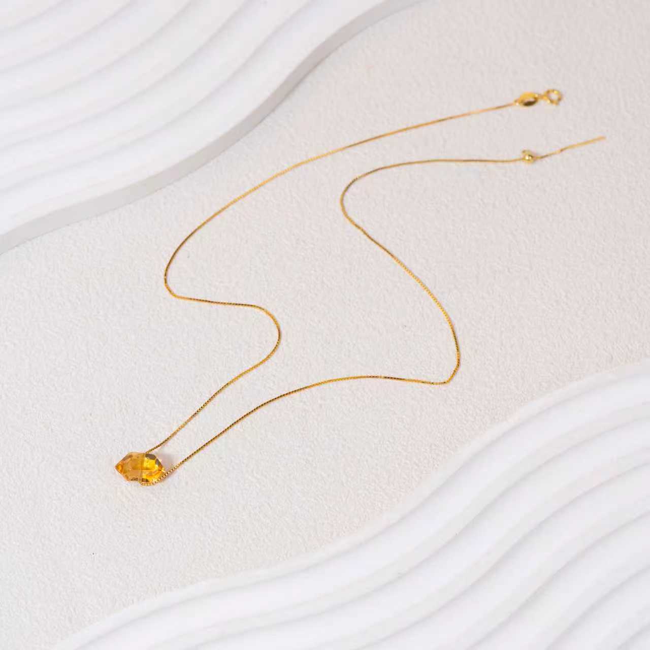 【塔尖聚富】黄塔晶吊坠（天然珠宝多样性发其一）