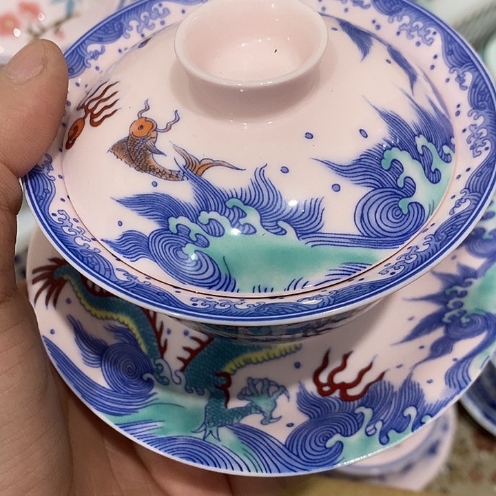 陶摆件景德镇陶瓷主人杯1233