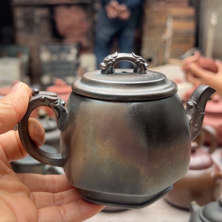 陶爬*柴烧坭兴陶260cc