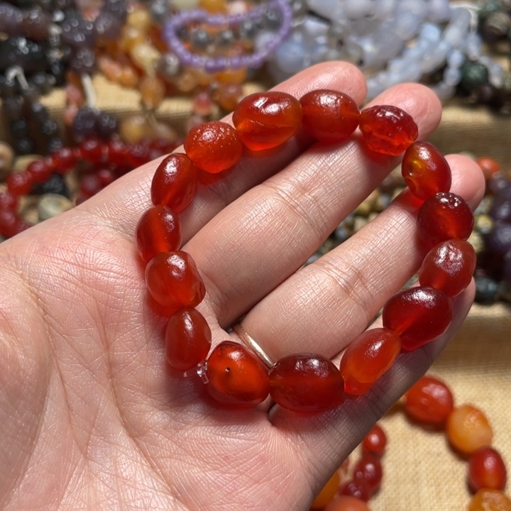 玛瑙/玉髓合金手链