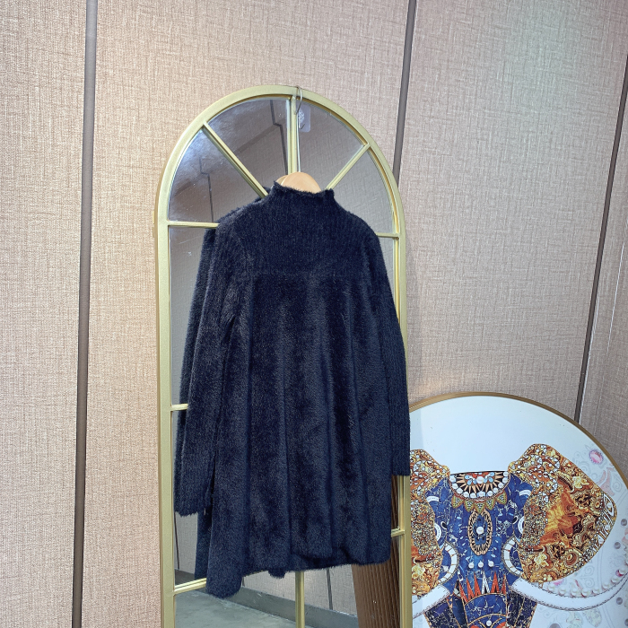 BR942孕妇黑色毛衣90-130