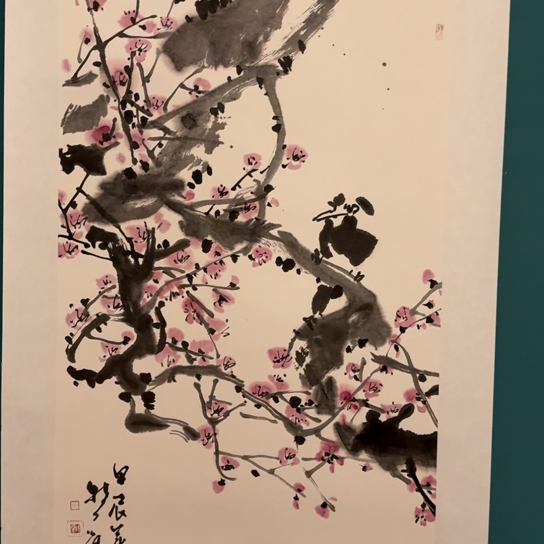 国画徐老师画作画作